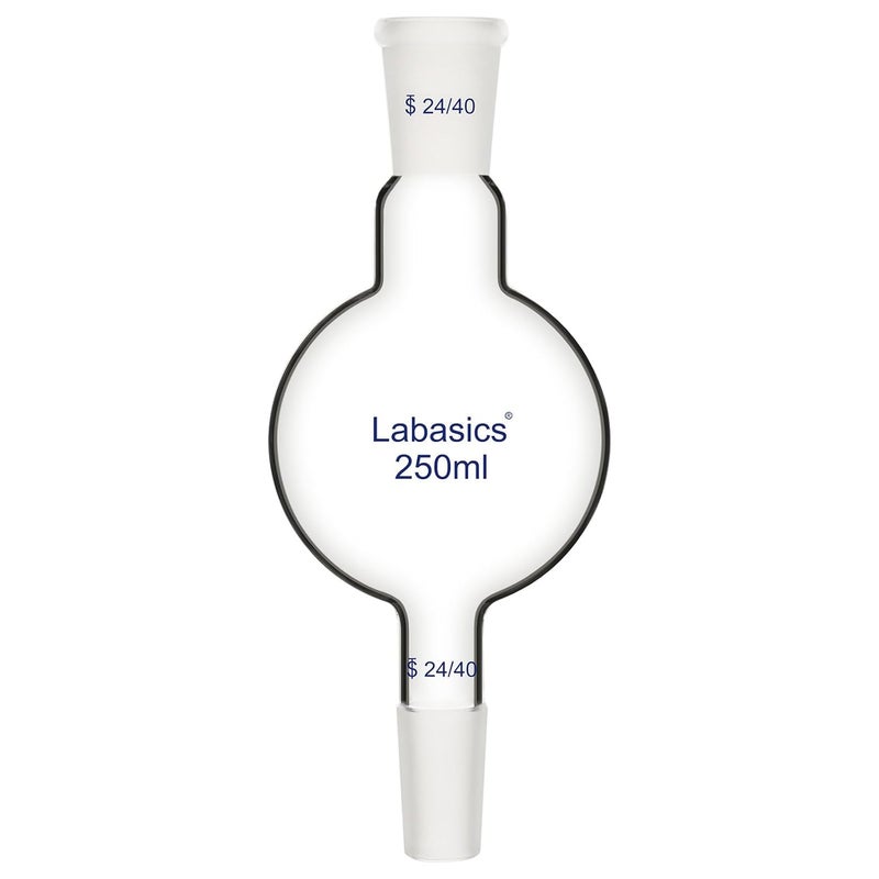 Labasics 250ml Glass Chromatography Reservoir, Borosilicate Glass for Chromatography Experiments - Image 1